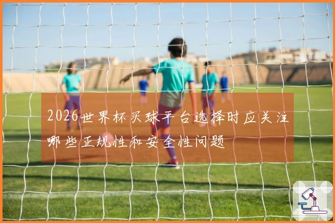 2026世界杯买球平台选择时应关注哪些正规性和安全性问题